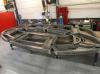 Schakelband 1|2011|500x367x13cm|staal constructie